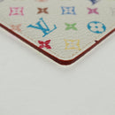 LOUIS VUITTON Monogram Multicolor Etui Miroir White M92651 LV Auth 164175SAV-7