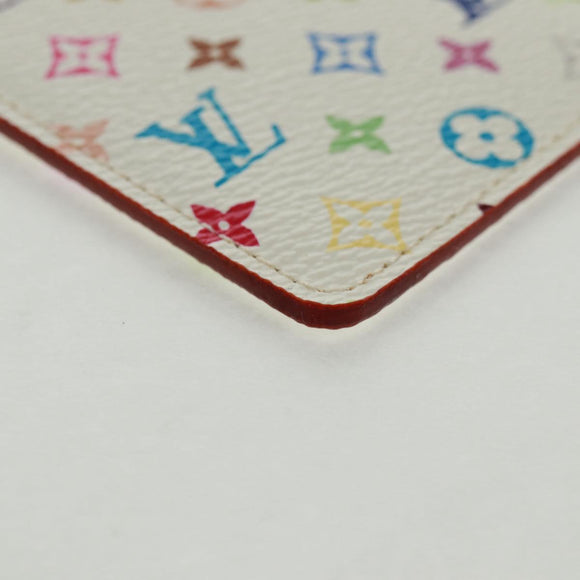 LOUIS VUITTON Monogram Multicolor Etui Miroir White M92651 LV Auth 164175SAV