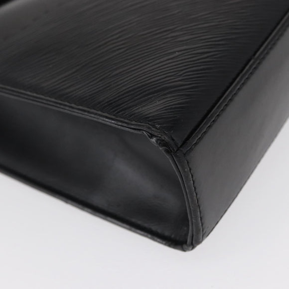 LOUIS VUITTON Epi Opera Line Spartan Bag Leather Black Noir M63942 Auth 164186