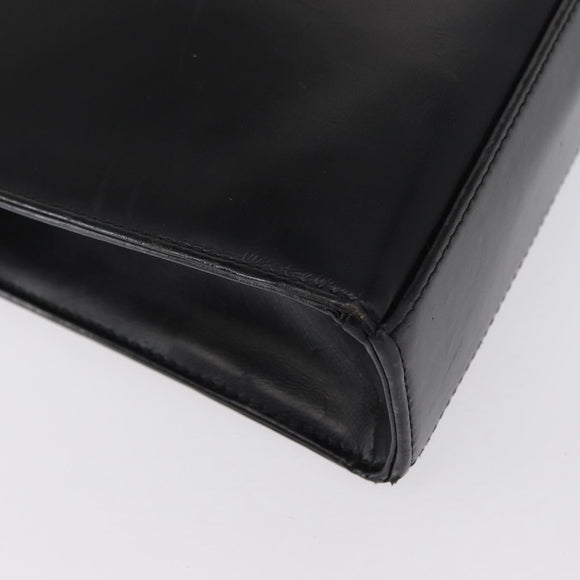 LOUIS VUITTON Epi Opera Line Spartan Bag Leather Black Noir M63942 Auth 164186