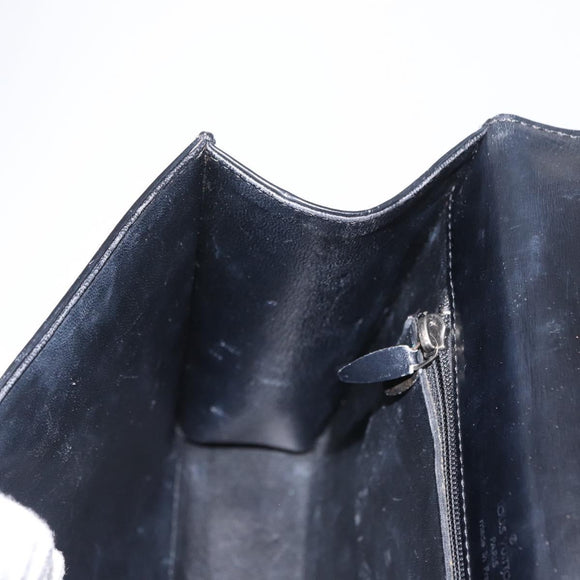 LOUIS VUITTON Epi Opera Line Spartan Bag Leather Black Noir M63942 Auth 164186