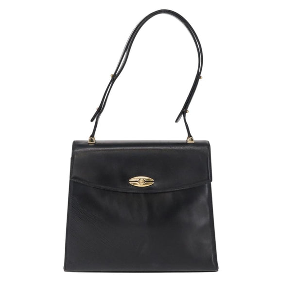 LOUIS VUITTON Epi Opera Line Spartan Bag Leather Black Noir M63942 Auth 164186