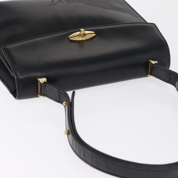 LOUIS VUITTON Epi Opera Line Spartan Bag Leather Black Noir M63942 Auth 164186