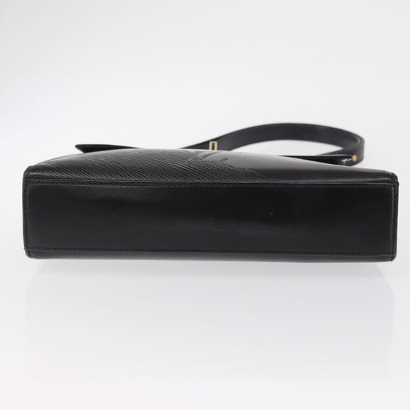 LOUIS VUITTON Epi Opera Line Spartan Bag Leather Black Noir M63942 Auth 164186