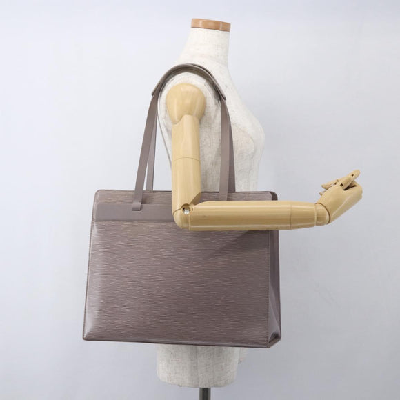LOUIS VUITTON Epi Croisette GM Tote Bag Lilac M5250B LV Auth 164189