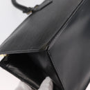 LOUIS VUITTON Epi Sac Triangle Hand Bag Black M52092 LV Auth 164190-16