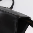 LOUIS VUITTON Epi Sac Triangle Hand Bag Black M52092 LV Auth 164190-17