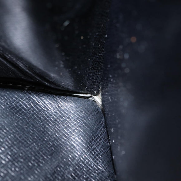 LOUIS VUITTON Epi Sac Triangle Hand Bag Black M52092 LV Auth 164190