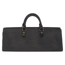 LOUIS VUITTON Epi Sac Triangle Hand Bag Black M52092 LV Auth 164190-2