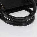 LOUIS VUITTON Epi Sac Triangle Hand Bag Black M52092 LV Auth 164190-7