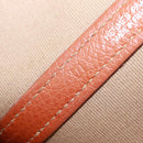 HERMES Garden Party PM Hand Bag Towar Officier Orange Silver Auth 164191SAM-11