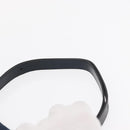 Christian Dior Honeycomb Canvas Shoulder Bag Navy Gold Auth 164192-8