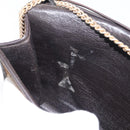 Christian Dior Trotter Canvas Chain Shoulder Bag Beige Gold Auth 164195-20
