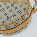 LOUIS VUITTON Monogram Mini Jeanne PM Umhängetasche Blau M92001 LV Auth 164196-9
