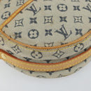 LOUIS VUITTON Monogram Mini Jeanne PM Umhängetasche Blau M92001 LV Auth 164196-14