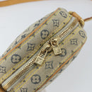 LOUIS VUITTON Monogram Mini Jeanne PM Umhängetasche Blau M92001 LV Auth 164196-17