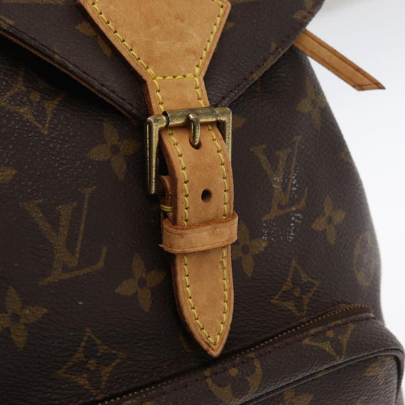 LOUIS VUITTON Monogram Montsouris MM Backpack M51136 LV Auth 164197