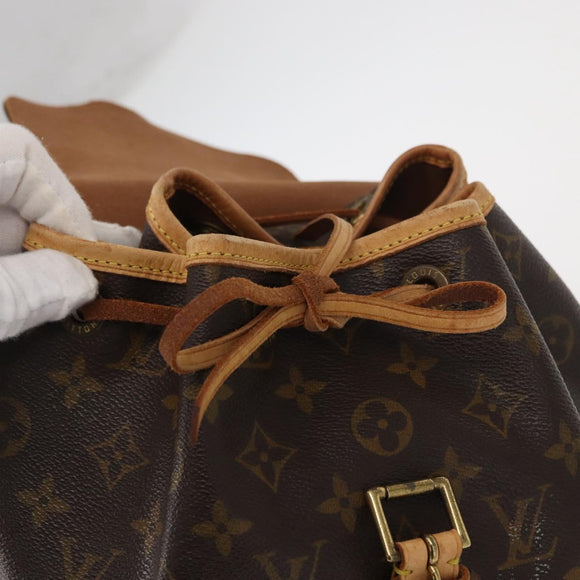 LOUIS VUITTON Monogram Montsouris MM Backpack M51136 LV Auth 164197