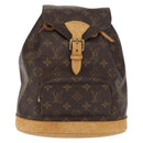 LOUIS VUITTON Monogram Montsouris MM Backpack M51136 LV Auth 164197-2