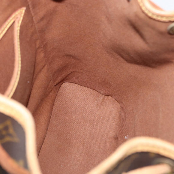 LOUIS VUITTON Monogram Montsouris MM Backpack M51136 LV Auth 164197