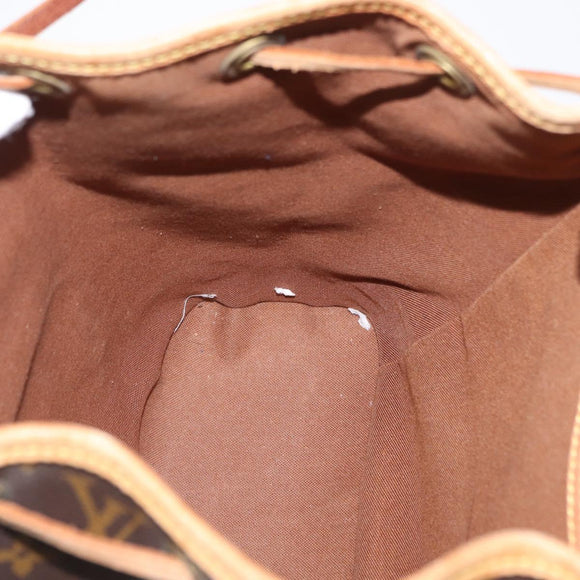LOUIS VUITTON Monogram Montsouris MM Backpack M51136 LV Auth 164197