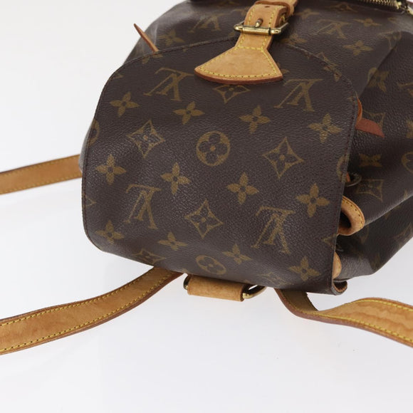 LOUIS VUITTON Monogram Montsouris MM Backpack M51136 LV Auth 164197