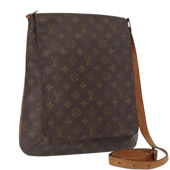 LOUIS VUITTON Monogram Musette Shoulder Bag M51256 LV Auth 164198
