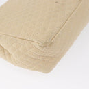 BALLY Chain Shoulder Bag Leather Ivory Gold Auth 164202-16