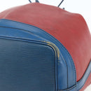 LOUIS VUITTON Epi Noe Shoulder Bag Bicolor Red Blue M44084 LV Auth 164203-14
