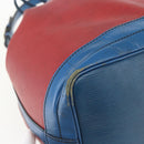 LOUIS VUITTON Epi Noe Shoulder Bag Bicolor Red Blue M44084 LV Auth 164203-15