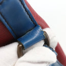LOUIS VUITTON Epi Noe Shoulder Bag Bicolor Red Blue M44084 LV Auth 164203-12