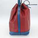 LOUIS VUITTON Epi Noe Shoulder Bag Bicolor Red Blue M44084 LV Auth 164203-3