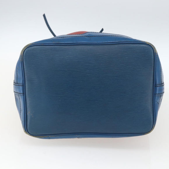 LOUIS VUITTON Epi Noe Shoulder Bag Bicolor Red Blue M44084 LV Auth 164203