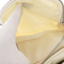 PRADA Shoulder Bag Nylon White Silver Auth 164214-21