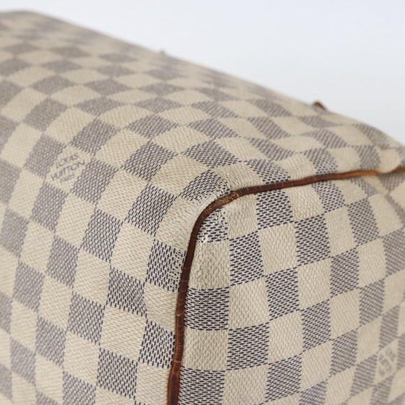 LOUIS VUITTON Damier Azur Speedy 30 Hand Bag N41533 LV Auth 164217