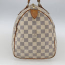 LOUIS VUITTON Damier Azur Speedy 30 Hand Bag N41533 LV Auth 164217-4