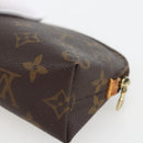 LOUIS VUITTON Monogram Pochette Cosmetic PM Pouch M43998 LV Auth 164227-15