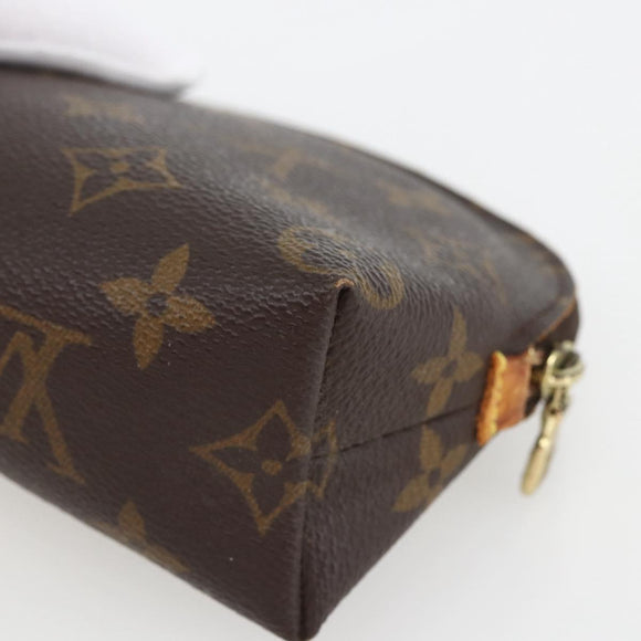 LOUIS VUITTON Monogram Pochette Cosmetic PM Pouch M43998 LV Auth 164227