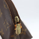 LOUIS VUITTON Monogram Pochette Cosmetic PM Pouch M43998 LV Auth 164227-8