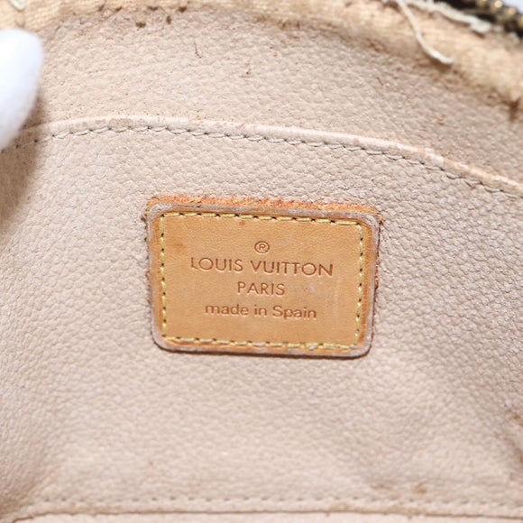 LOUIS VUITTON Monogram Pochette Cosmetic PM Pouch M43998 LV Auth 164227