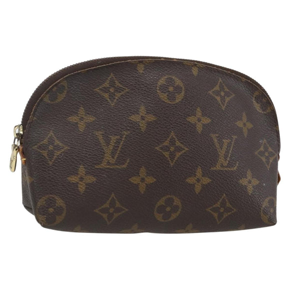 LOUIS VUITTON Monogram Pochette Cosmetic PM Pouch M43998 LV Auth 164227