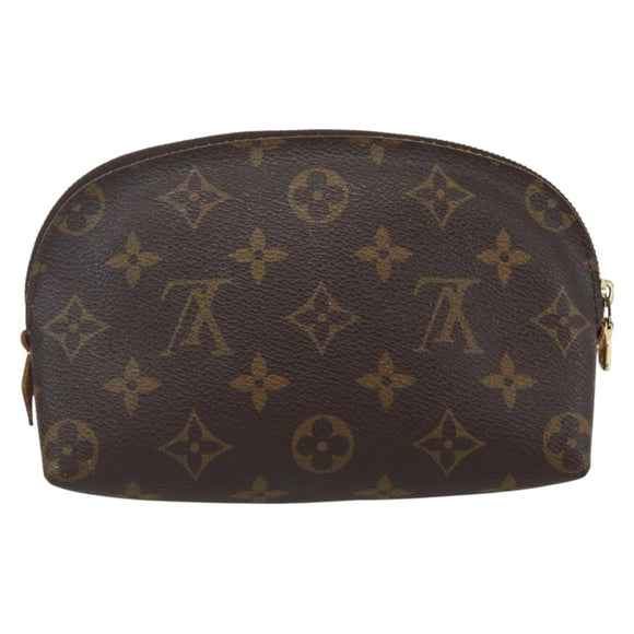 LOUIS VUITTON Monogram Pochette Cosmetic PM Pouch M43998 LV Auth 164227