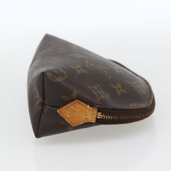 LOUIS VUITTON Monogram Pochette Cosmetic PM Pouch M43998 LV Auth 164227