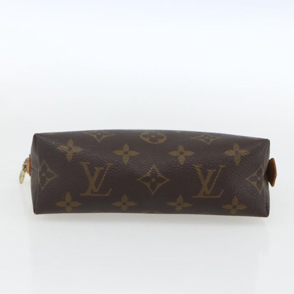 LOUIS VUITTON Monogram Pochette Cosmetic PM Pouch M43998 LV Auth 164227
