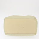 PRADA Hand Bag Nylon Ivory Silver Auth 164232-6