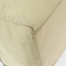 PRADA Hand Bag Nylon Ivory Silver Auth 164232-15