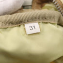 PRADA Hand Bag Nylon Ivory Silver Auth 164232-12