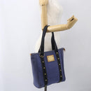 LOUIS VUITTON Antigua Cabas MM Tote Bag Blue M40087 LV Auth 164234-21