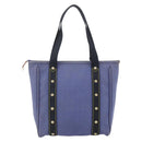 LOUIS VUITTON Antigua Cabas MM Tote Bag Blue M40087 LV Auth 164234-2