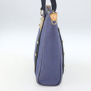 LOUIS VUITTON Antigua Cabas MM Tote Bag Blue M40087 LV Auth 164234-4
